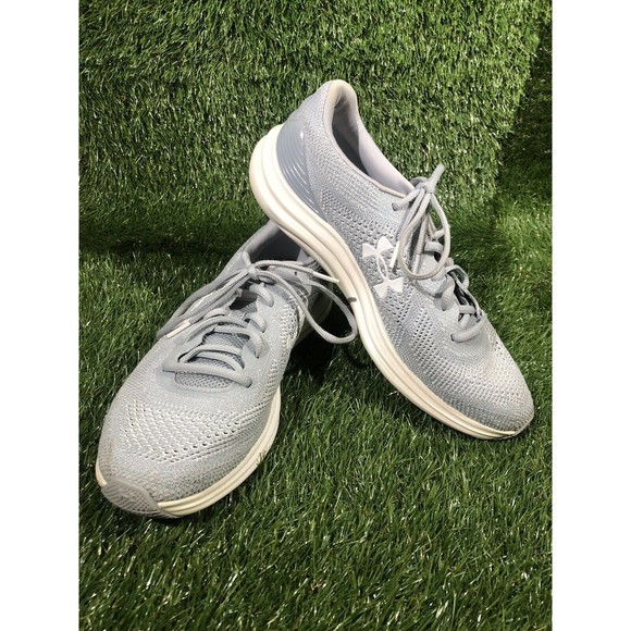 Under Armour Shoes - Under Armour Womens Liquify 3021963-108 Gray Running Shoes Sneakers Size 11